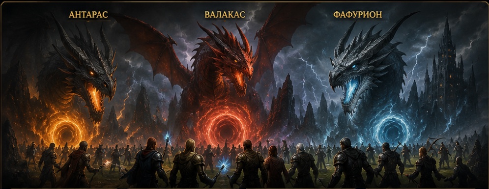 Антарас, Валакас и Фафурион